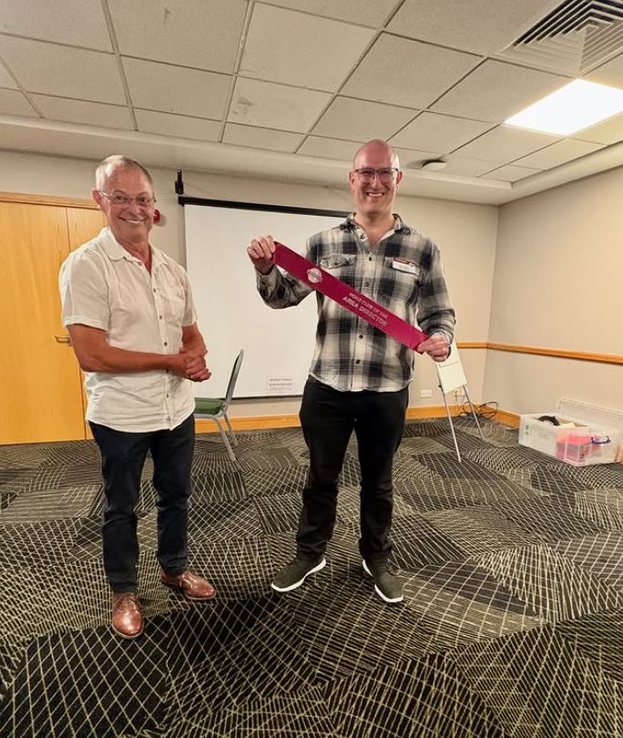 Huge congratulations to Blake on being selected as our new Area Director! Wishing you every success in your new role and all the exciting activities ahead — we know you’ll do an amazing job!